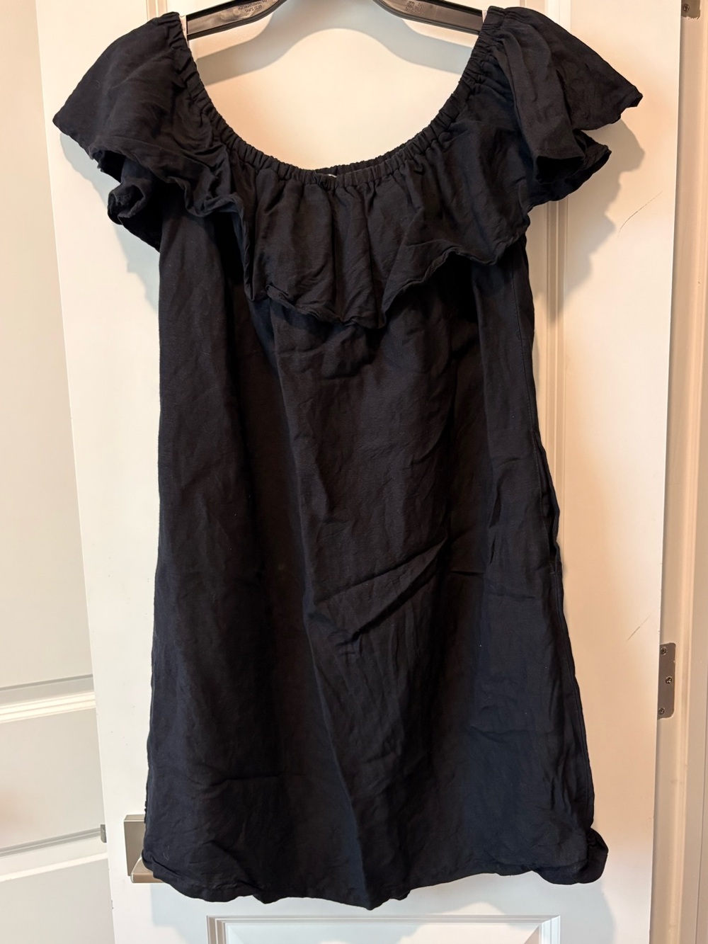 Tommy Bahama women’s linen off the shoulder dress